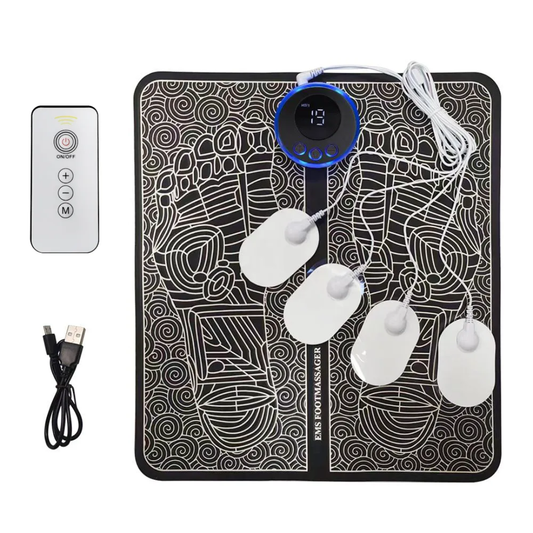 RelaxPro Foot Massager Mat (Black)