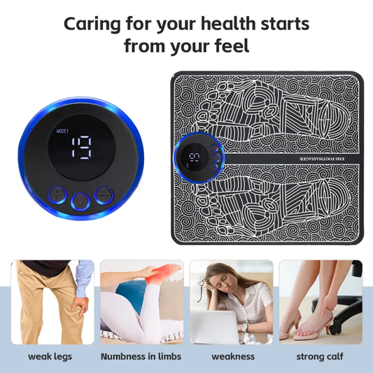 RelaxPro Foot Massager Mat (Black)