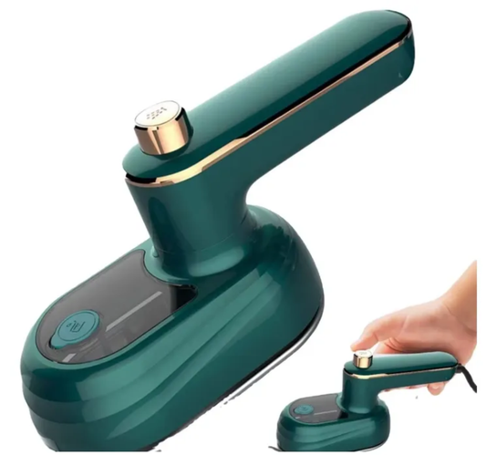 Portable Iron Travel Steamer – Mini Handheld Press (Dry & Wet Ironing)