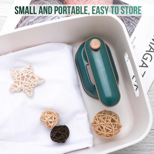 Portable Iron Travel Steamer – Mini Handheld Press (Dry & Wet Ironing)