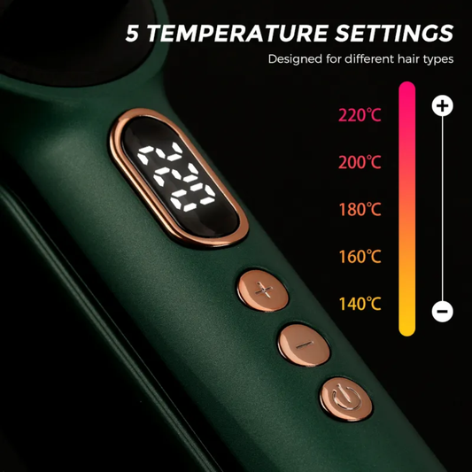 Rechargeable Hot Comb Hair Straightener – Quick & Smooth Styling