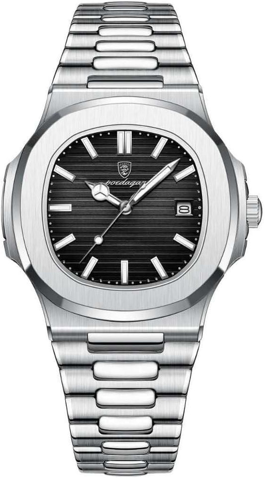 Luxury Stainless Steel Watch – Timeless Style, Perfect Elegance